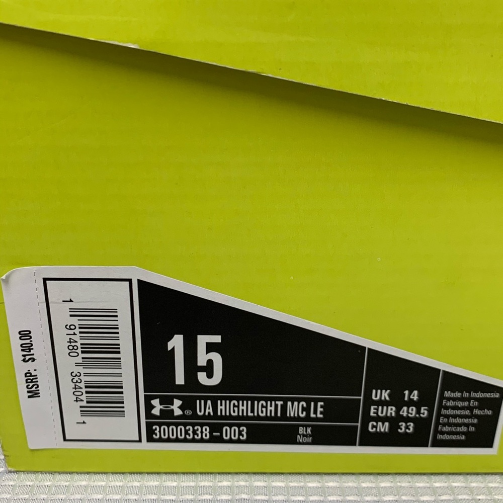 Under Armour Highlight MC LE Football Cleats - Picture 5 of 5